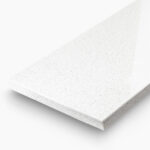 Vensterbank Composiet Quartz Bianco (Wit, Gepolijst)