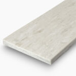 Vensterbank Composiet Quartz Ivory (Creme, Geborsteld)